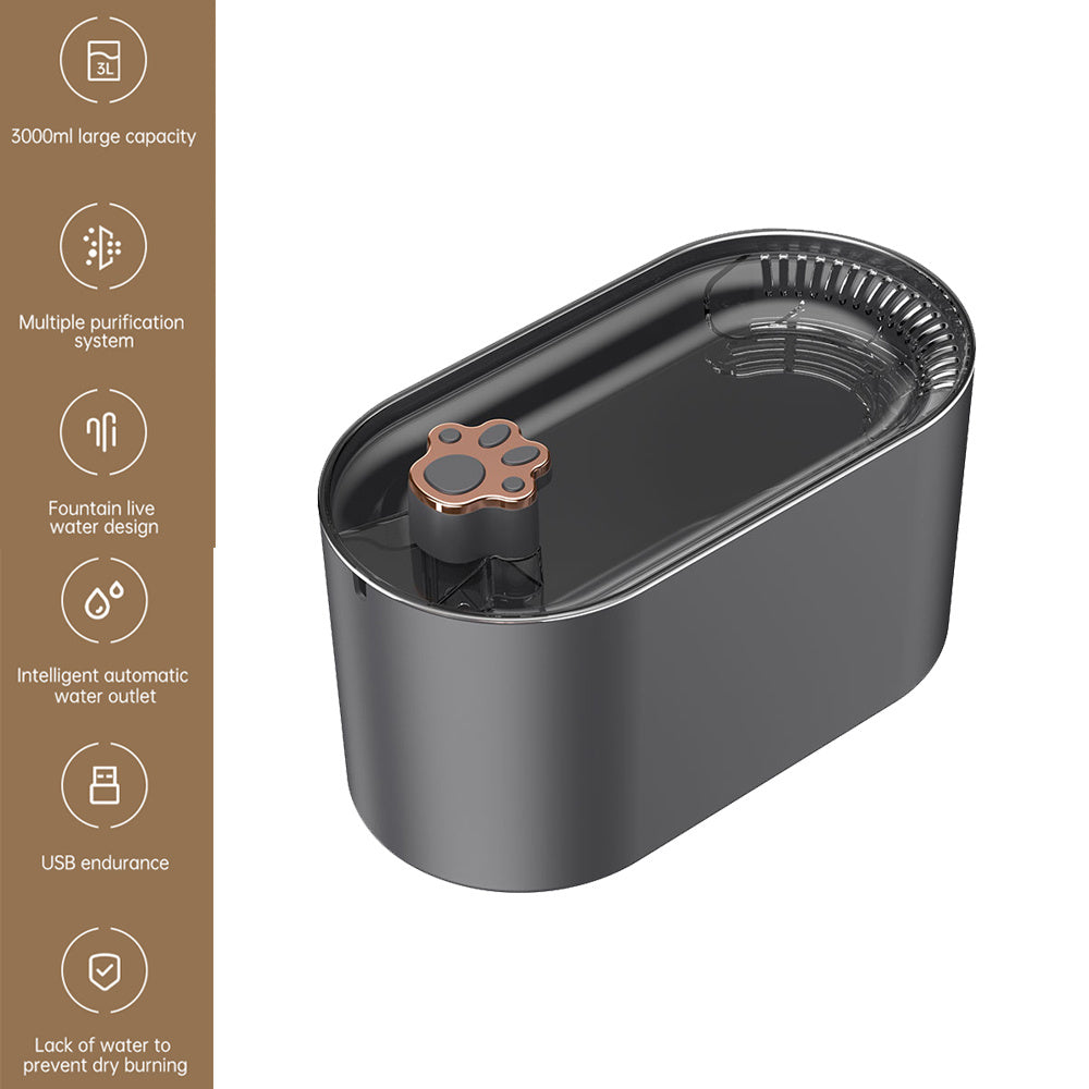 Distributeur d'eau pour chat 3L