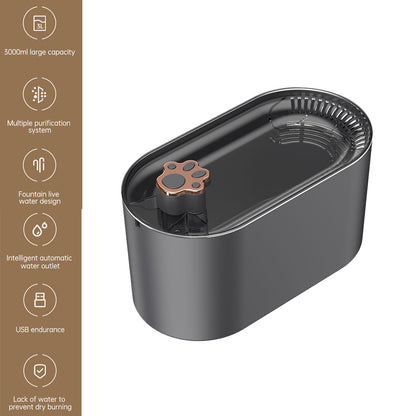 Distributeur d'eau pour chat 3L