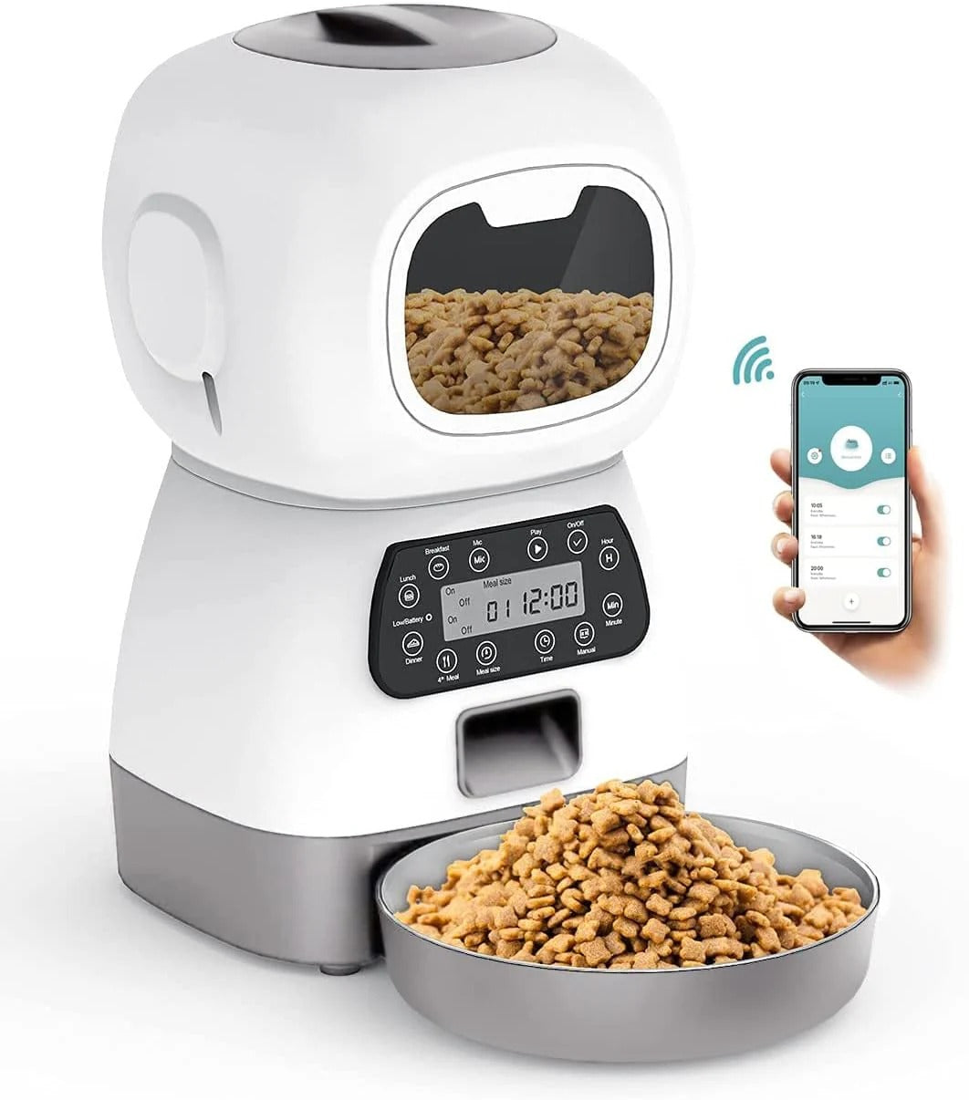 Distributeur intelligent de nourriture pour animaux de compagnie