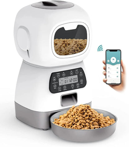 Distributeur intelligent de nourriture pour animaux de compagnie